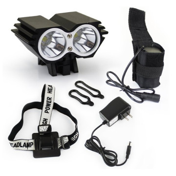 2014 wholesale 4400mAh powerful 1600lumens cree xm-l u2 led bike light